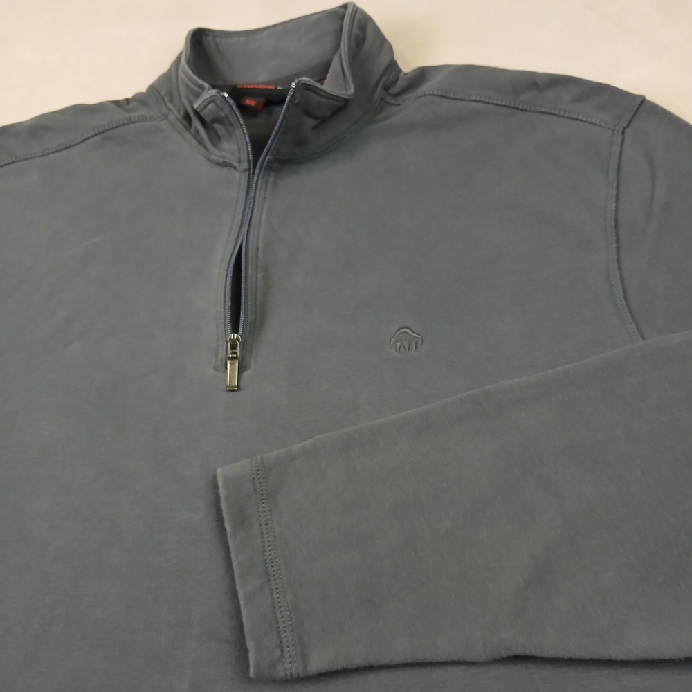 Wolverine Medium Mens Sweater 1/4 Zip‎ Stretch Work Long Sleeve 22x28